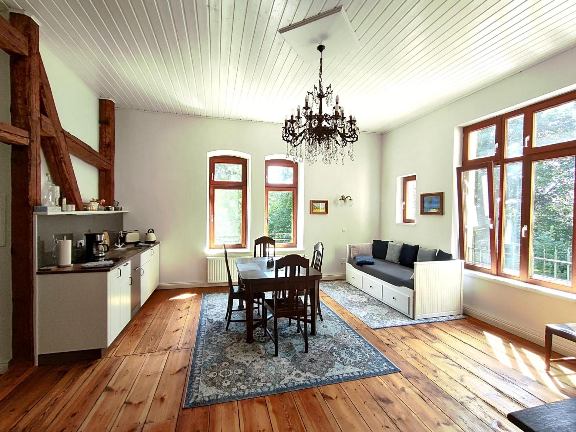 Herrenhaus Harmshagen Testorf-Steinfort Buitenkant foto